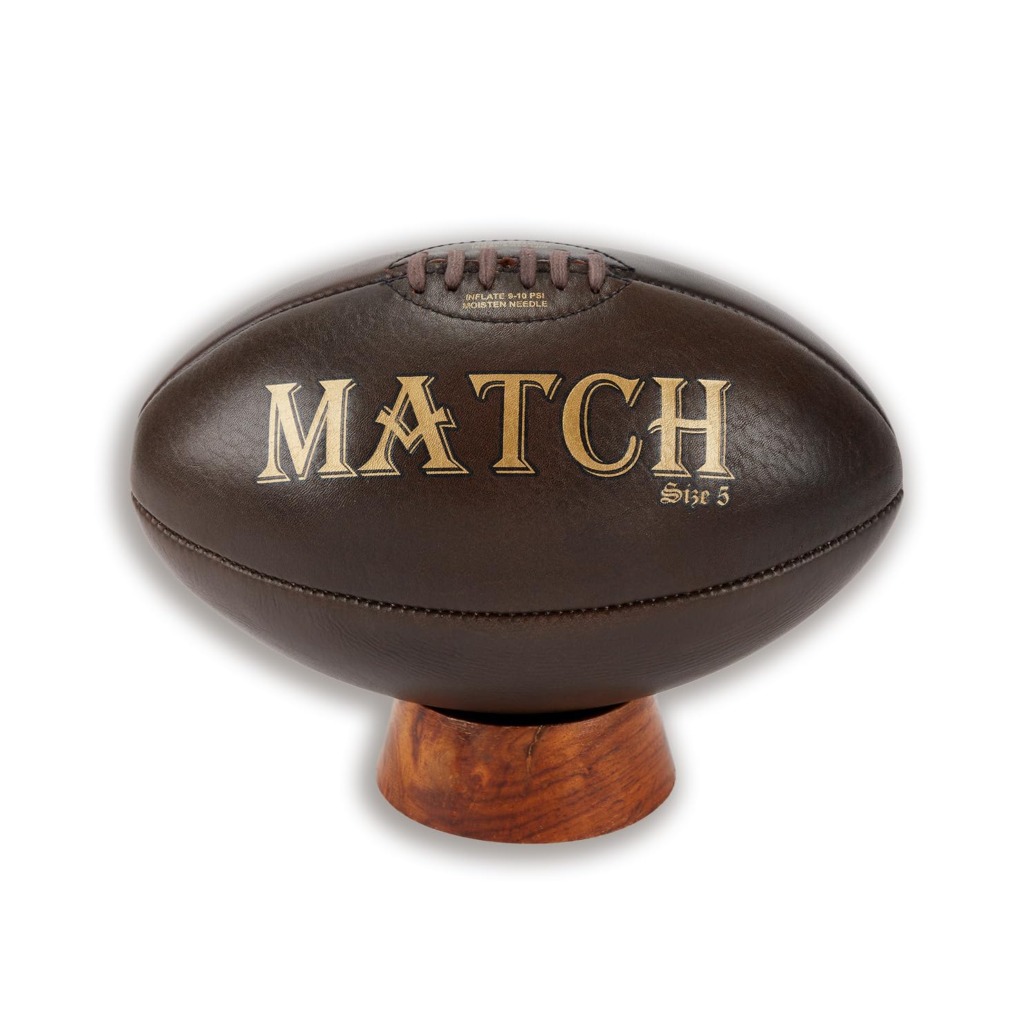 RAM VINTAGE RUGBY ラグビーボール Size 5 Ram Rugby Vintage Leather Heritage, tamaño 5, Regalo Tradicional